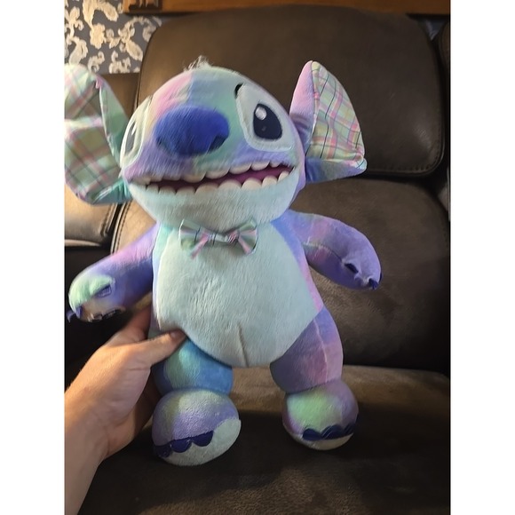 Build A Bear Disney Lilo & Stitch Tie Dye Stitch Stuffed Plush Animal - Picture 4 of 7